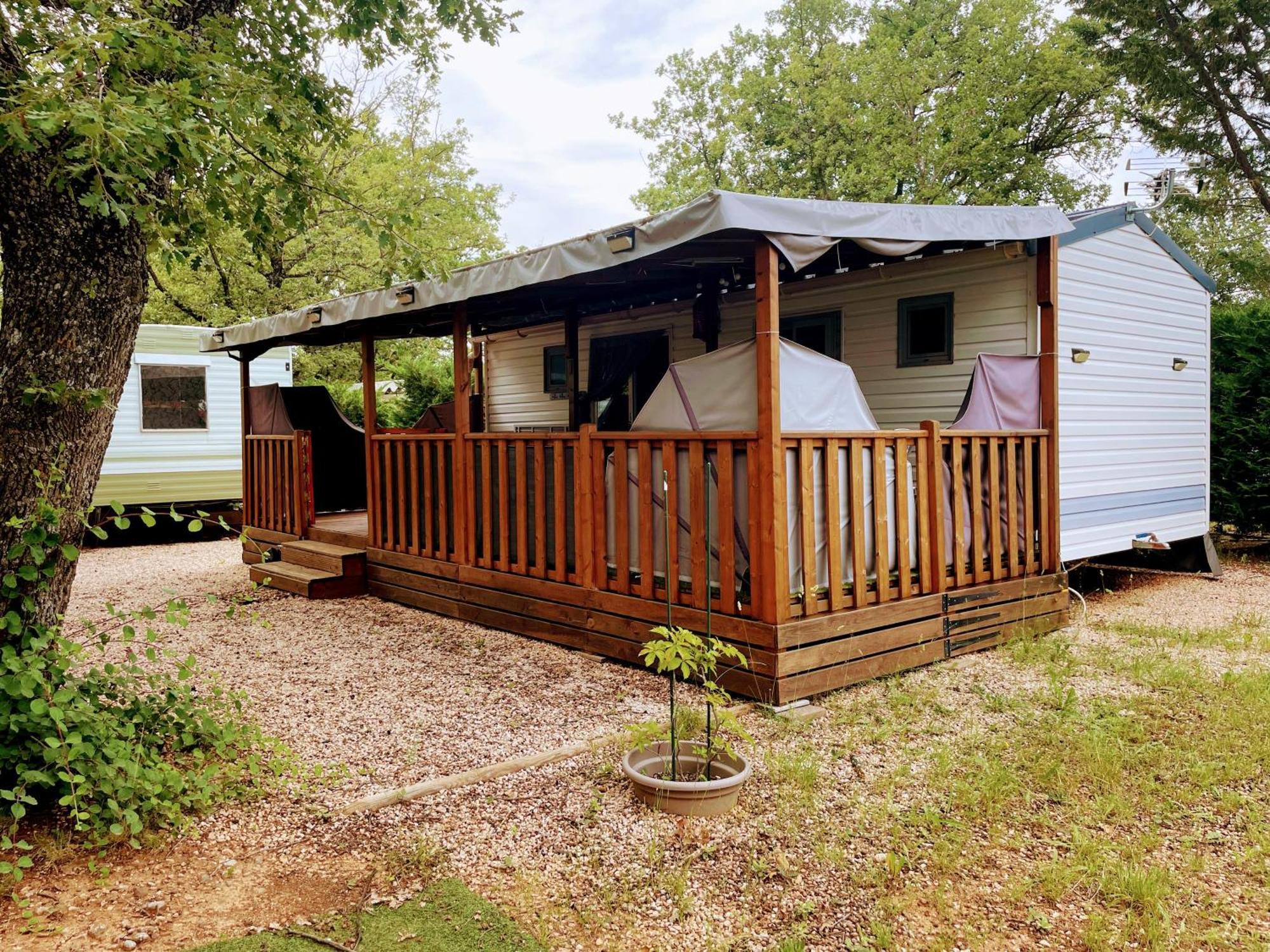 Mobilhome A Sainte Croix Du Verdon Ngoại thất bức ảnh